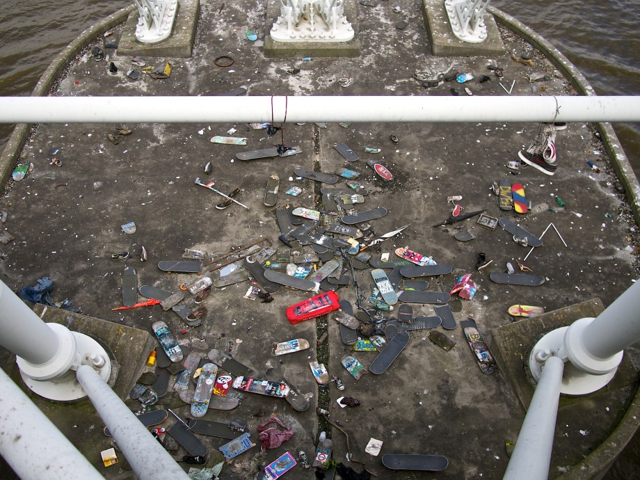 Skateboard Graveyard
